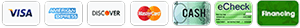 Accepted payment methods
