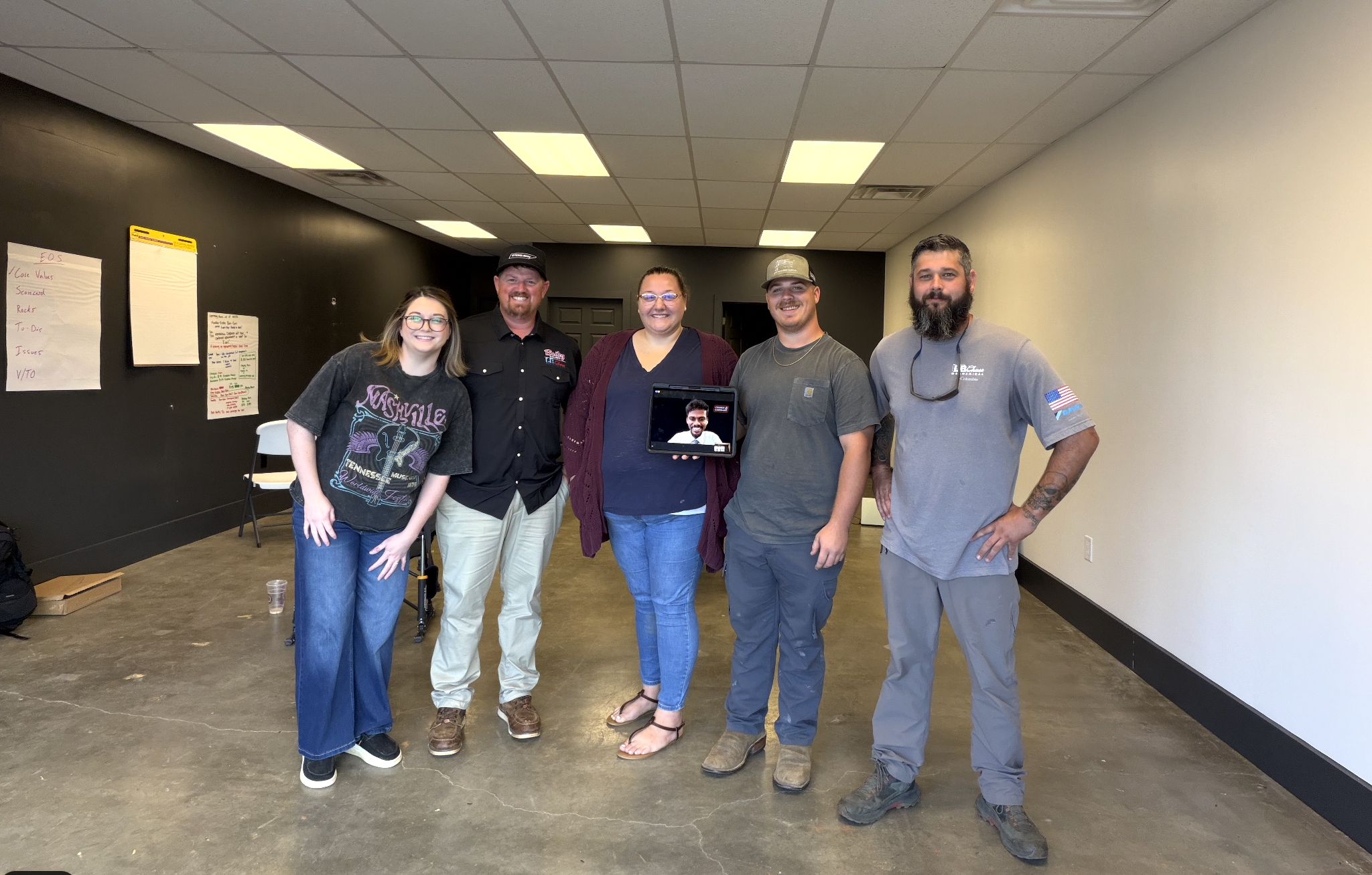 Bailey Heating & Air team at the Morristown office